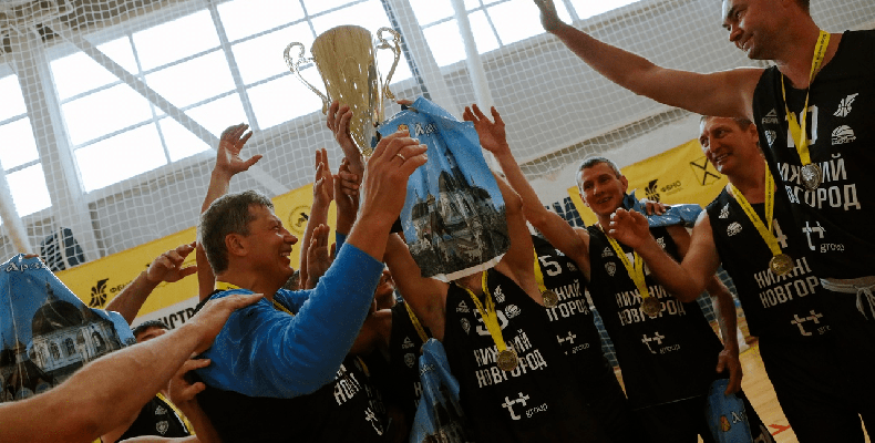 Нижегородская область в третий раз подряд стала чемпионом Первенства России среди ветеранов 45+